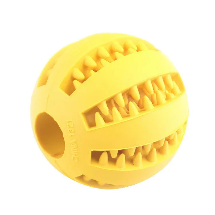 Dog Treat Feeder Chew Tooth Cleaning Ball - Wavy Moon
