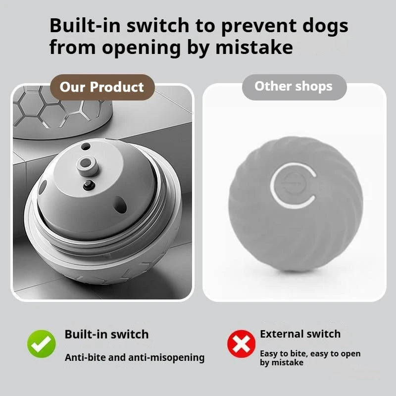 Smart Dog Toy Ball - Wavy Moon