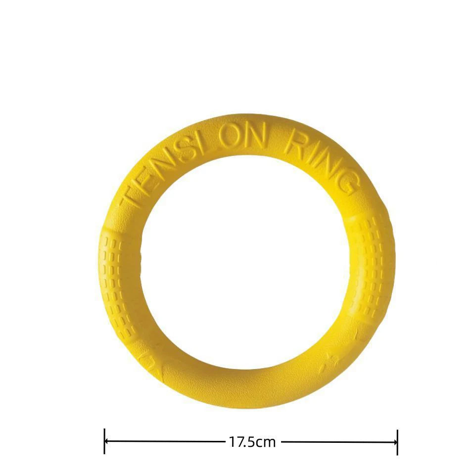 Pet Flying Disk Training Ring Puller Ring - Wavy Moon