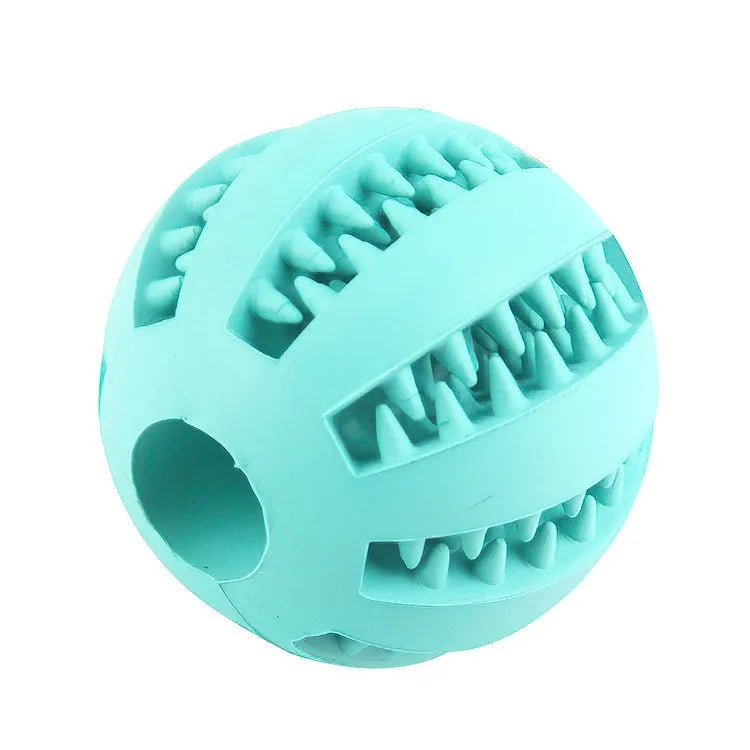 Dog Treat Feeder Chew Tooth Cleaning Ball - Wavy Moon