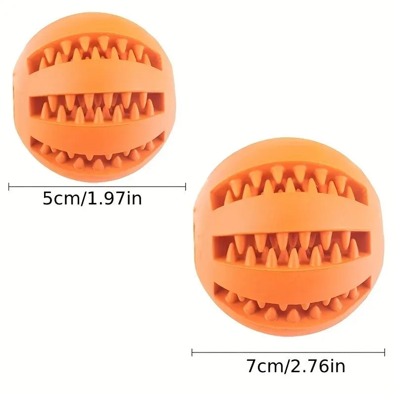 Dog Treat Feeder Chew Tooth Cleaning Ball - Wavy Moon