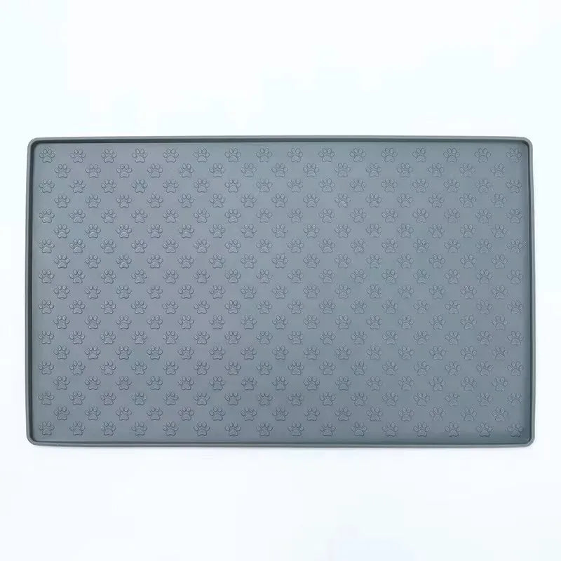 Pet Placemat Dog Drinking Feeding Placemat Feeder Mats - Wavy Moon