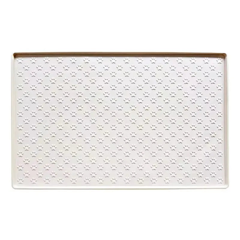 Pet Placemat Dog Drinking Feeding Placemat Feeder Mats - Wavy Moon
