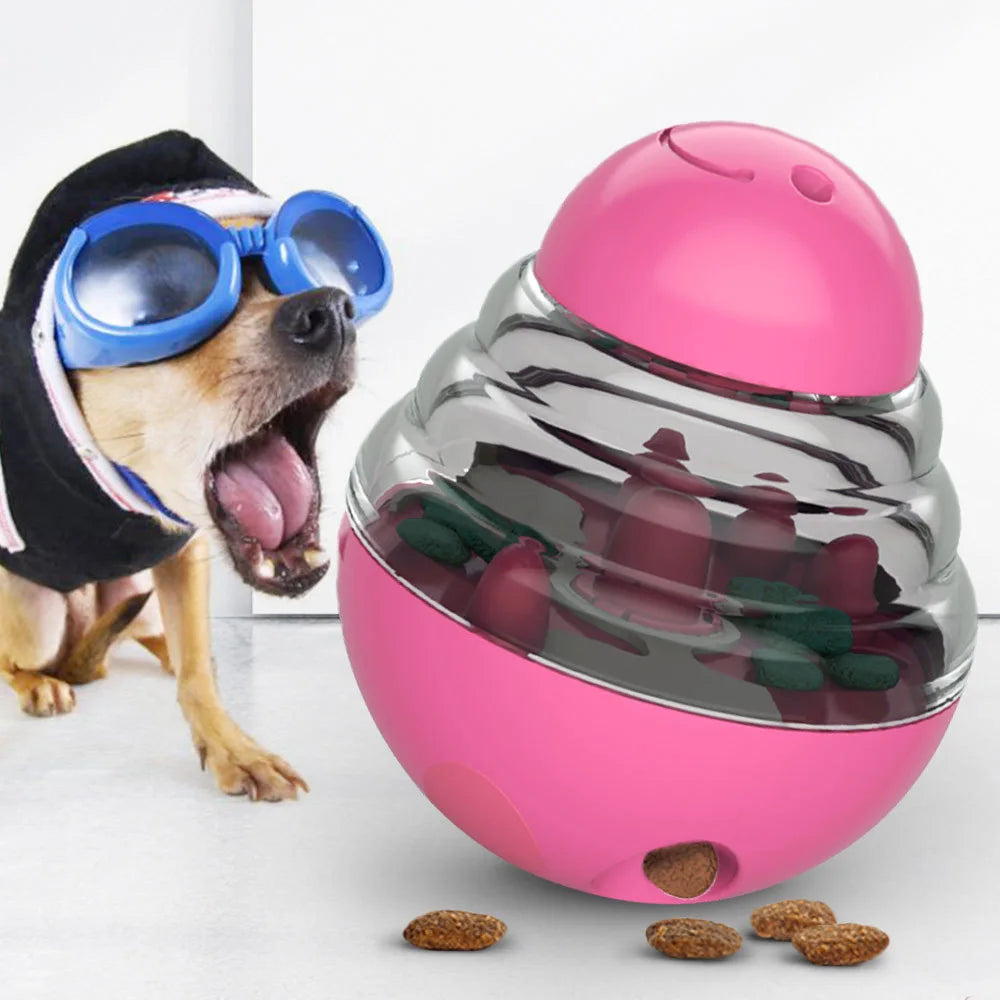Interactive Slow Eating Puzzle Toy Ball - Wavy Moon