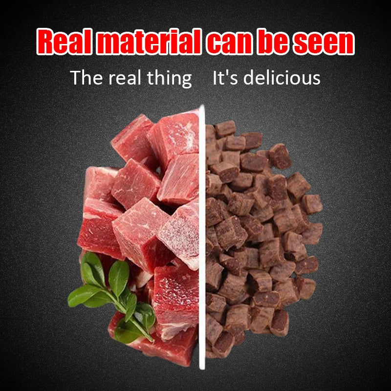 Beef Particles Appetising Digesting Nutritious Delicious Dog Snacks - Wavy Moon