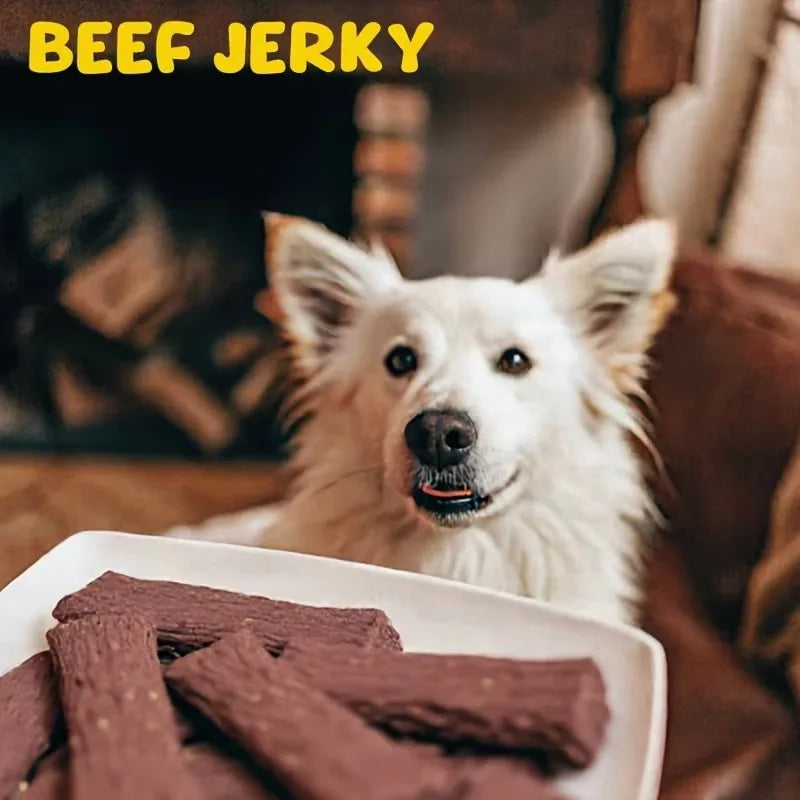 12.7oz Chewable Natural Jerky Dog Treat - Wavy Moon