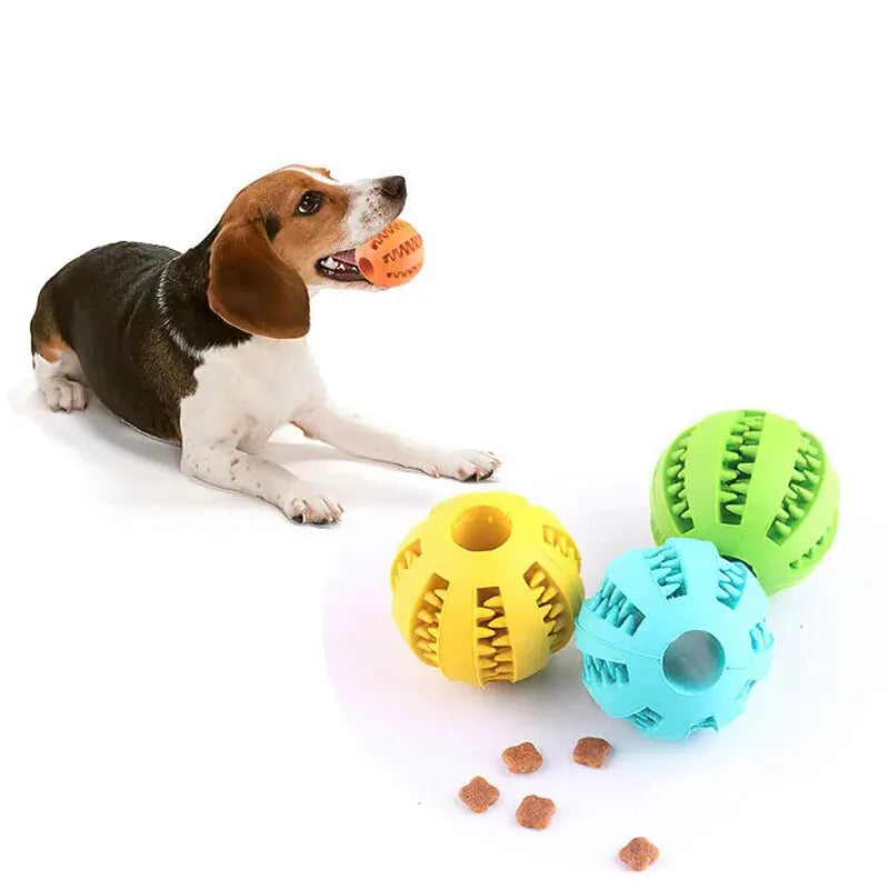 Dog Treat Feeder Chew Tooth Cleaning Ball - Wavy Moon