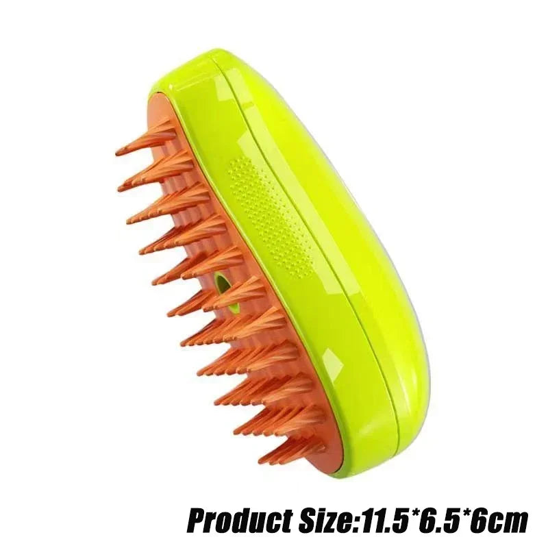 Steamy Dog Grooming Brush - Wavy Moon