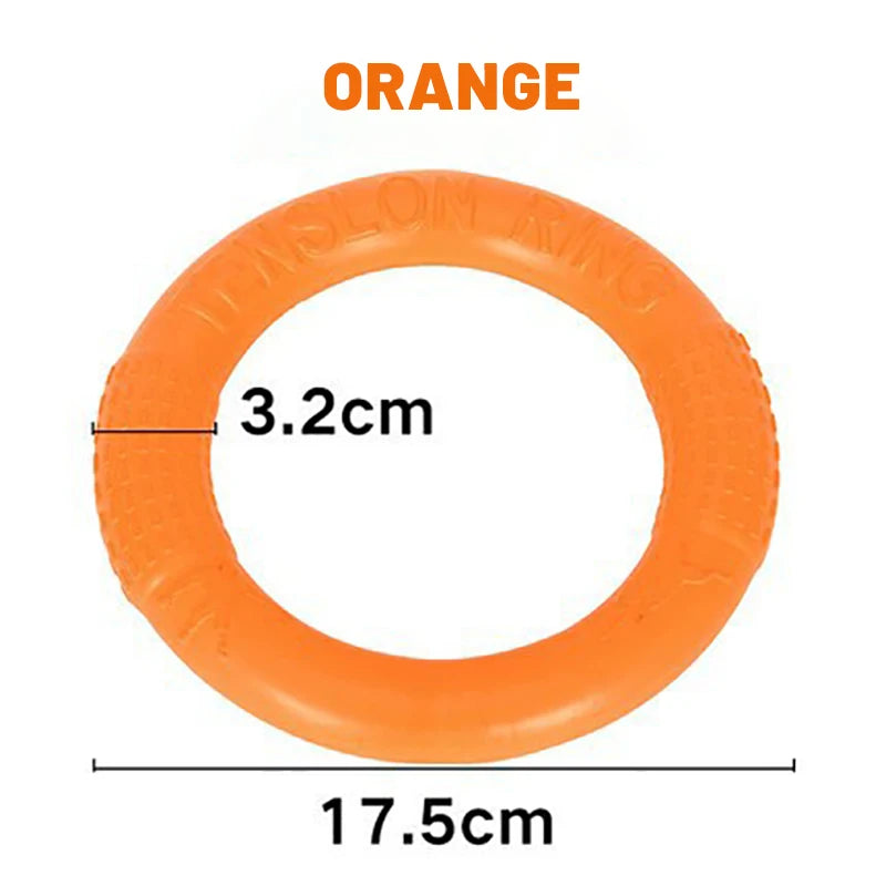 Pet Flying Disk Training Ring Puller Ring - Wavy Moon