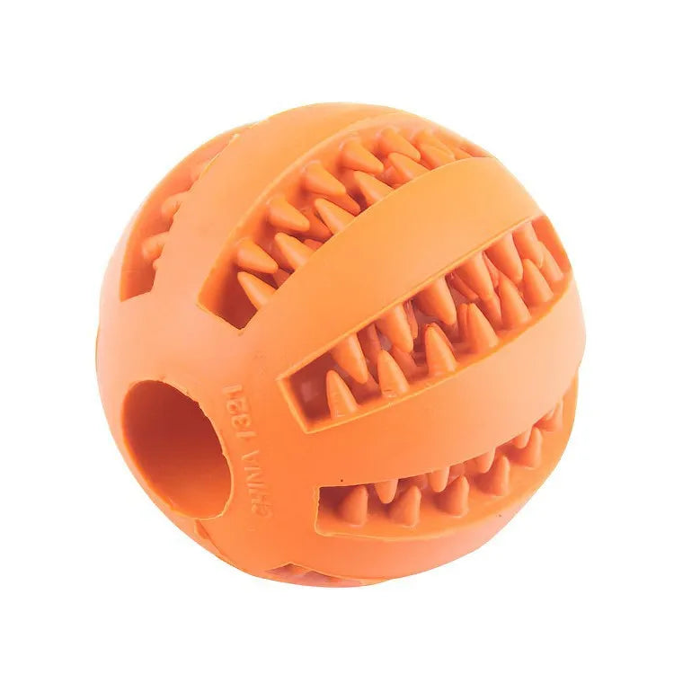 Dog Treat Feeder Chew Tooth Cleaning Ball - Wavy Moon