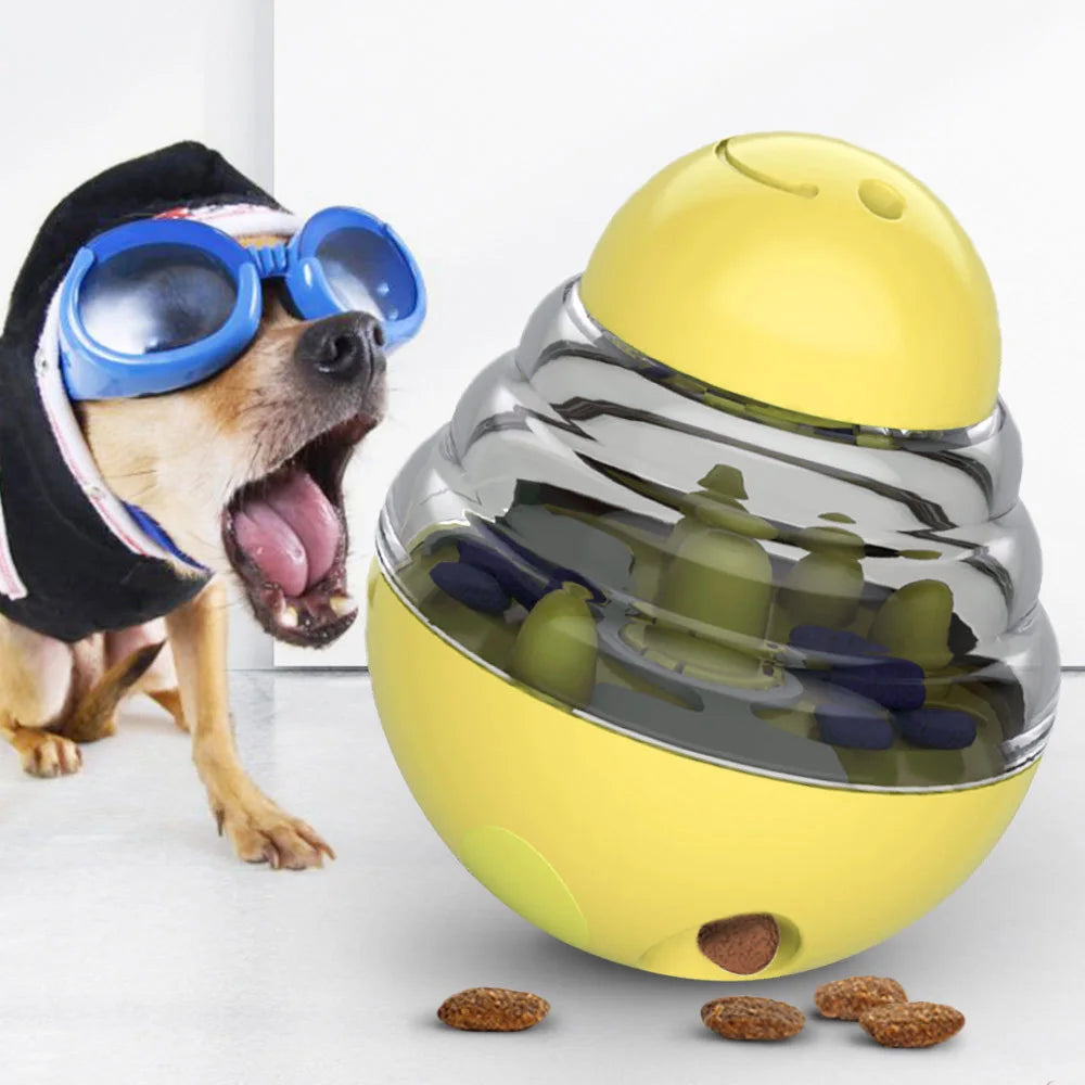 Interactive Slow Eating Puzzle Toy Ball - Wavy Moon