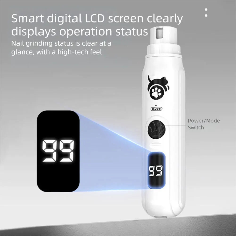 Electric Pet Nail Trimmer - Wavy Moon