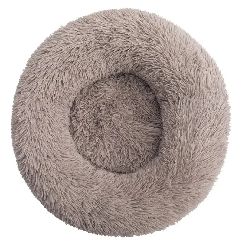 Round Soft Pet Bed - Wavy Moon