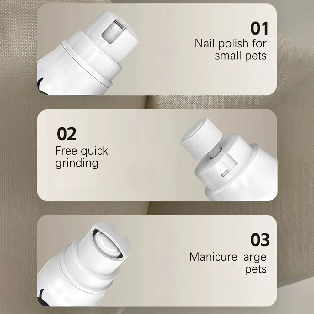 Electric Pet Nail Trimmer - Wavy Moon 
